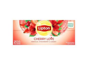 Gyümölcstea, 20x1,6 g, LIPTON, cseresznye (KHK640)