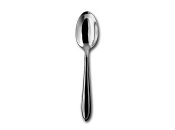 Mokkáskanál, rozsdamentes acél, 11,5 cm, 12 db-os szett, 
