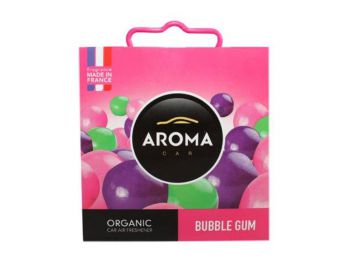 Autóillatosító, 40 g, AROMA CAR Organic bubble gum (KHT664)