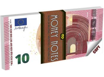 Jegyzettömb, kockás, 127x65 mm, 70 lap, PANTA PLAST 10 eur