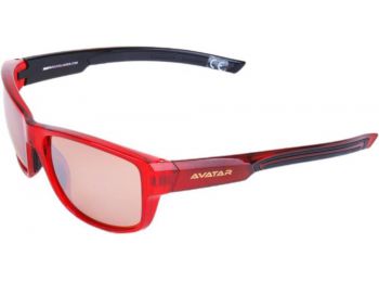 Napszemüveg HD lencsével, AVATAR Red Knight, piros (MENSZ0