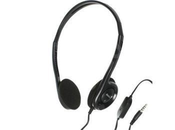 Fejhallgató, mikrofonnal, GENIUS HS-M200C (GEFHM200)
