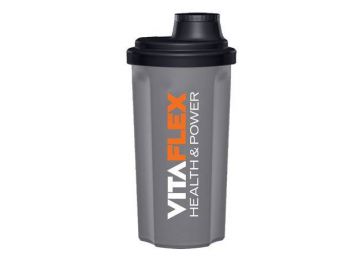 Shaker, 700 ml, VITAFLEX, fekete (ME900)