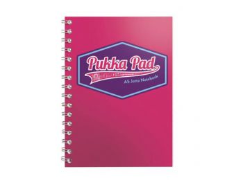 Spirálfüzet, A5, vonalas, 100 lap, PUKKA PAD Vision Jotta 