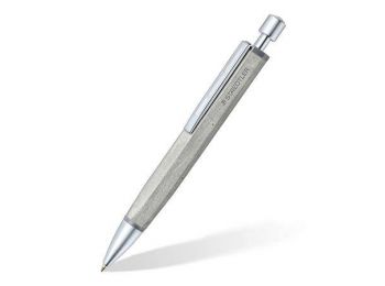 Golyóstoll, 0,5 mm, nyomógombos, hatszögletű, beton toll