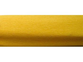 Krepp-papír, 50x200 cm, VICTORIA, aranysárga (HPRV00112)