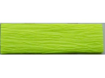 Krepp-papír, 50x200 cm, VICTORIA, neon sárga (HPRV00133)
