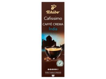 Kávékapszula, 10 db, TCHIBO Cafissimo Caffé Crema India (