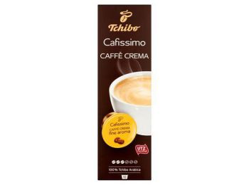 Kávékapszula, 10 db, TCHIBO Cafissimo Café Crema Fine (KHK662)
