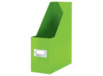 Iratpapucs, PP/karton, 95 mm, LEITZ Click&Store, zöld (E604