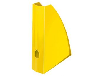 Iratpapucs, műanyag, 60 mm, elöl nyitott, LEITZ Wow, sárga (E52771016)