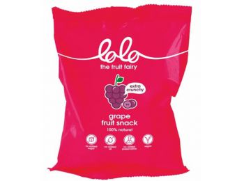 Gyümölcs snack, 25 g, LOLO Snap, szőlő (KHK688)