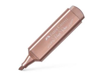 Szövegkiemelő, 1-5 mm, FABER-CASTELL TL 46, metál rózsaszín (TFC154626)
