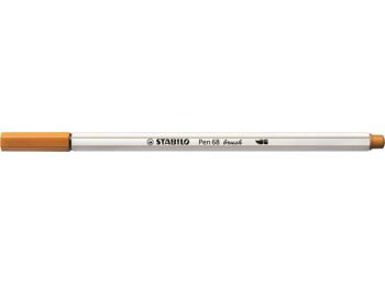 Ecsetirón, STABILO Pen 68 brush, okkersárga (TST56889)