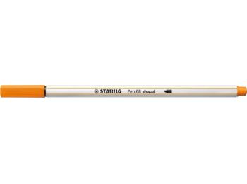 Ecsetirón, STABILO Pen 68 brush, narancs (TST56854)