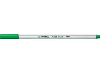 Ecsetirón, STABILO Pen 68 brush, zöld (TST56836)