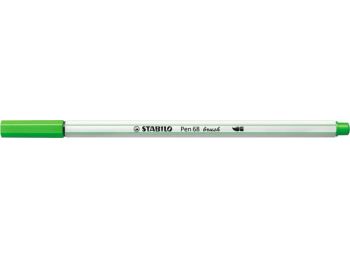 Ecsetirón, STABILO Pen 68 brush, világoszöld (TST56833)
