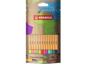 Tűfilc készlet, 0,4 mm, STABILO Point 88 mini my design, 1