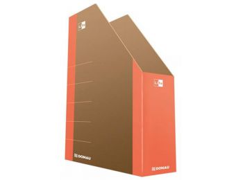 Iratpapucs, karton, 80 mm, DONAU Life, neon narancssárga (D