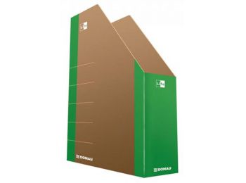 Iratpapucs, karton, 80 mm, DONAU Life, neon zöld (D3550Z)