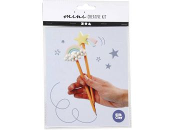Ceruzadíszítő szett, CREOTIME Mini Creative Kit Pencil, v