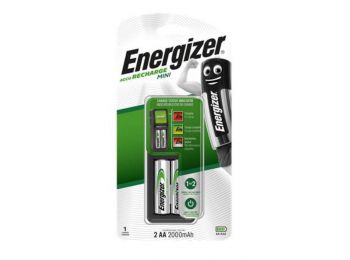 Elemtöltő, AA ceruza/AAA mikro, 2x2000mAh, ENERGIZER Mini (ETL12)