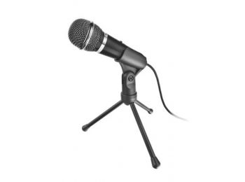 Mikrofon, asztali, 3,5 mm jack, TRUST Starzz (TR21671)