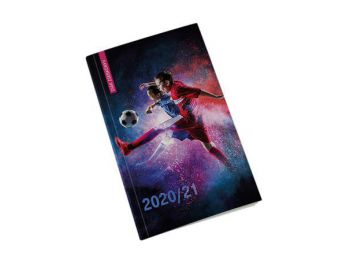 Diák zsebkönyv, heti, REALSYSTEM, foci (NAT531364)