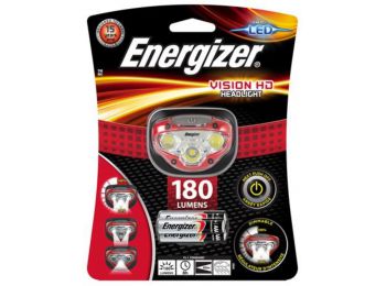 Fejlámpa, 3 LED, 3xAAA, ENERGIZER Headlight Vision HD (EELA