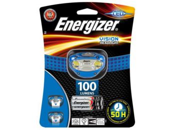 Fejlámpa, 2 LED, 3xAAA, ENERGIZER Headlight Vision (EELA06E