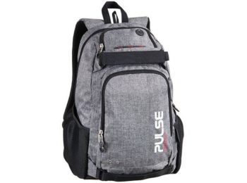 Hátizsák, notebook tartóval, PULSEScate, szürke (PLS1210