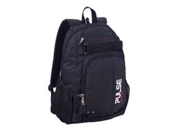 Hátizsák, notebook tartóval, PULSEScate Dot, fekete (PLS2