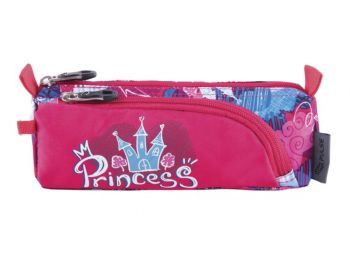 Tolltartó, cipzáras, PULSE Castle Princess, pink (PLS12165