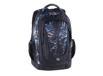 Hátizsák, PULSE Music Blue Lead, fekete-kék (PLS121593F)