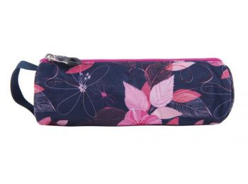 Tolltartó, cipzáras, PULSE Cots Pink Garden, rózsaszín v