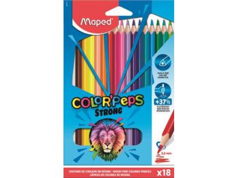 Színes ceruza készlet, háromszögletű, MAPED Color`Peps 