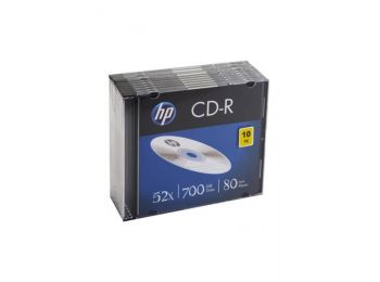 CD-R lemez, 700MB, 52x, vékony tok, HP (CDH7052V10)
