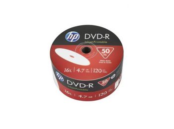 DVD+R lemez, nyomtatható, 4,7GB, 16x, zsugor csomagolás, H