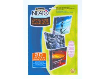 CD-borító, fényes, FELLOWES (IFW99967)