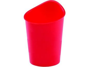 Írószertartó, műanyag, FELLOWES Green2Desk, piros (IFW00