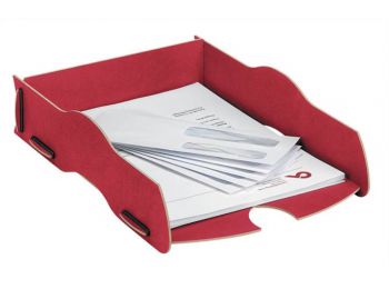 Irattálca, karton, FELLOWES Earth Series™, piros (IFW8012