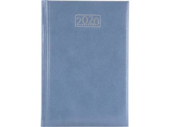 Naptár, tervező, A5, napi, VICTORIA, szürke (2021 évi) (