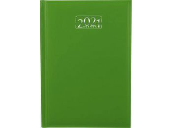 Naptár, tervező, A5, napi, VICTORIA, világoszöld (2021 �