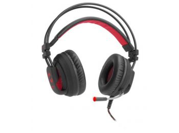 Fejhallgató, mikrofonnal, vezetékes, gaming, 3,5 mm jack, 