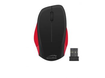 Egér, vezeték nélküli, optikai,USB, SPEEDLINK Ledgy, fek