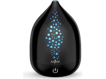 Aroma diffúzor, ANJOU AJ-AD006,  fekete (ANDIF06B)