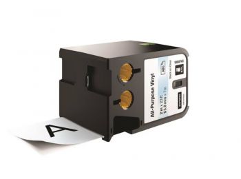 Feliratozógép szalag, vinil, 54 mm átmérőjű, DYMO XTL,