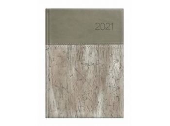 Naptár, tervező, A5, napi, TOPTIMER, United, szürke (NKU0