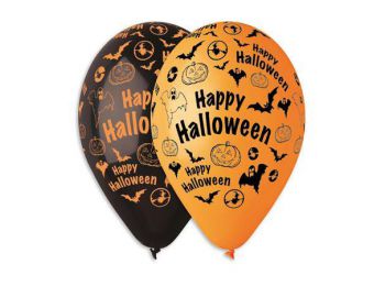 Léggömb, 30 cm, Happy Halloween (PT11PHL)