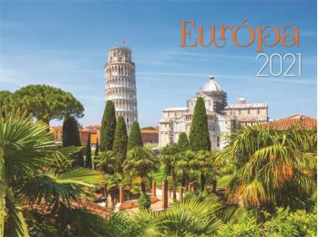 Naptár, fali, TOPTIMER, Európa (NKT09313)